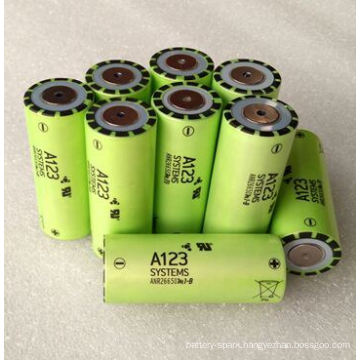 A123 26650 (2.5ah) Li Ion Lithium Battery Cell for Auto Start Car Battery